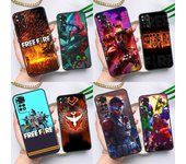 Funda de juego Free Fire para Xiaomi Redmi Note 12, 8, 9, 10, 11 Pro, 9S, 10S, 11S, 8T, Redmi 10, 12C, 9C, 10A, 10C Redmi 9C