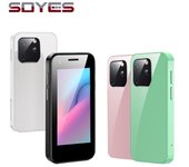 Soyes XS13 pequeño teléfono inteligente de 2,5 pulgadas con doble SIM, Android 9.0, RAM 2 GB, ROM 16 GB, 1580 mAh, teléfono móvil 3G 2GB 16GB blanco