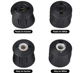 Adaptador de manguera de salida para lavadora de alta presión Bosch, Nilfisk, Lavor, Parkside, Karcher, Patriot, Daewoo, conector de manguera a pistola pulverizadora M22