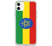 Coque pour iPhone - PIXELFORMA - iPhone 11 - Drapeau de l'Éthiopie - Sopa de silicona - Design léger