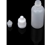 50 botellas de plástico vacías con gotero exprimible de 20 ml para líquidos oculares