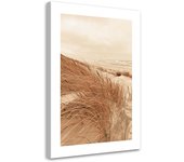 Impresión en lienzo, Dunas de oro 40x60 beige