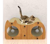 Rascador para gatos, salón, rascador, túnel, garra, juguete, Protector de muebles, almohadilla para gatito para