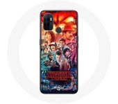 Coque pour Oppo A53 Stranger Things Teaser Saison 4 Affiche Personnages Art