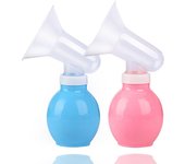 Accesorio Manual Bombas de lactancia materna Succión Ahorro de leche Pezón Bombas de lactancia Suministros de lactancia color rosa