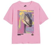 Camiseta Jurassic Park Girls Dino Trip 7-8 Years rosa claro