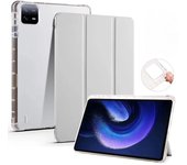 Funda para tableta Redmi Pad de 10,61 pulgadas con ranura para lápiz, función de suspensión y activación, funda suave, transparente y protectora. Redmi Pad 10.61 inch negro