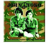 Imán para nevera con el soldado John Lennon One Size verde