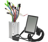 Controlador de Motor de patinete eléctrico de aleación de aluminio, controlador de Motor inteligente sin escobillas + eléctrico 24V-48V