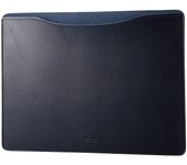 Estuche para computadora ELECOM Estuche para PC Compatible con MacBook Pro pulgadas MacBook Air pulgadas MacBook Air pulgadas Estuche de manga de cuero suave Slim Navy 13.3 azul oscuro
