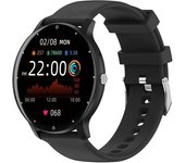 Reloj inteligente negro ZL02CPRO con Bluetooth, llamadas y monitoreo de salud
