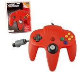 TTXTECH Manette Pad Joystick filaire Pour Console Nintendo 64 N64 - Rouge