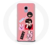 Coque pour Samsung Galaxy A8 2018 BTS Bangtan Garçon BT21 Cooky Jungkook ARMY