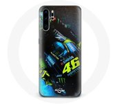 Coque pour Huawei P30 Valentino Rossi Pilote de course Moto GP