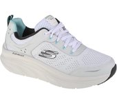 Ajuste relajado de Skechers: D'Lux Walker - Infinite Motion, Zapatillas blancas mujer 36 blanco