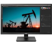 Monitor LCD|LG|27 |4K|Panel IPS|3840x2160|16:9|75Hz|Mate|5 ms|Altavoces|Pivotante|Ajustable en altura|Inclinable|Color Negro|27BN55UP-B