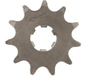 Piñón de bicicleta 428 11T 17 mm de acero al carbono, fácil de instalar, engranaje de transmisión de motor universal resistente para