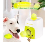 Juguete de recompensa con forma de pelota de tenis interactiva para perros 1 ball