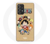 Coque pour Samsung Galaxy A33 5G One piece Manga Equipage du Chapeau de Paille