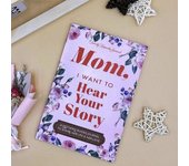 Mamá, quiero escuchar tu historia. Diario marrón. Un diario guiado por Mather. Cuaderno multiusos. Cuaderno portátil. Regalo escolar. A6