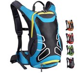 Mochila impermeable para ciclismo de 15 l, bolsas para acampar al aire libre, mochila para senderismo y escalada rojo