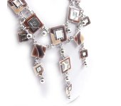 Les Trésors De Lily [G6138] - Collier Créateur 'Anamaya' marron marrón