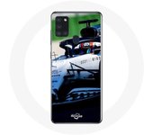 Funda Samsung Galaxy A21S Fórmula 1 Pierre Gasly F1 Driver Blanco