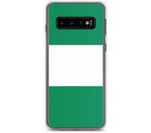 Coque Téléphone - Samsung - Galaxy S21 Plus - Drapeau Nigeria - Souple - Multicolore