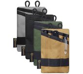 Bolsa EDC para exteriores, cartera, Mini riñonera, tarjeta, llave, riñonera, bolsillo, Camping, senderismo, caza, monedero negro