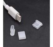 10 unids/lote USB tipo c caja de Cable enchufe antipolvo para tapa accesorios de teléfono móvil