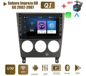 8 pulgadas para Subaru Impreza GD GG 2002-2007 con botón perilla Android Car Radio reproductor Multimedia navegador estéreo GPS 2 Din 1 + 32GB 1+32GB