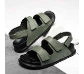 Sandalias de verano de moda para hombre, tallas 39-45, zapatos de playa para exterior, sandalias de diseño informales para niño, zapatos antideslizantes de lujo para hombre, envío gratis 39 gris