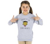 Sudadera Infantil COQUETTE EN DENIM BALONCESTO 4 ans gris heather