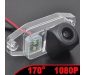 Cámara de visión trasera para matrícula de coche, con visión nocturna, ojo de pez, 170°, HD, 1080P, AHD, para Toyota Prado Land Cruiser 120 2007-2011 CVBS-AHD