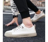Zapatos de moda para hombre, zapatos de lona ligeros y transpirables de verano, zapatos casuales planos 39