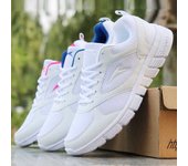 Zapatos de primavera y verano para hombres y mujeres, zapatos deportivos transpirables, zapatos casuales planos para correr, zapatos ligeros para caminar 35 blanco