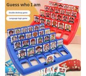 Adivina quién soy Juego de mesa Interacción entre padres e hijos Juguete Razonamiento lógico Rompecabezas para niños Adivina quién soy Tú Mi personaje Tablero de ajedrez