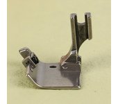 Prensatelas Universal F99 con borde plegable ajustable, envoltura y rizador para accesorios para máquinas de coser planas, 1 ud.