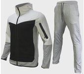 Traje deportivo de talla europea para hombre muy vendido: Conjunto de chaqueta y pantalón de manga larga con capucha S
