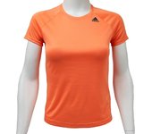 Adidas D2M Tee Lose, Camiseta naranja mujer S naranja