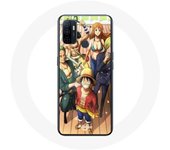 Funda para Oppo A53 One Piece Luffy Poster Crews Manga Anime