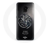 Coque pour Samsung Galaxy A8 Plus Game Of Thrones Targaryen de feu et de sang