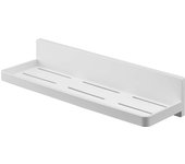 Yamazaki Jitsugyo Bandeja con Gancho de Película W30 Blanco Aprox.. W30 x D10 x H6cm Plato Flotante Almacenamiento a Granel Almacenamiento de Aseo 6262