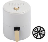 Freidora eléctrica de 6 l sin aceite para cocinar, con ciclo de calentamiento de 360 grados, ideal para pescado y pollo a la parrilla. L