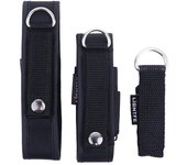 Hunting T305/T309/T410 Nylon LED Torch sleeve Flashlight Pouch Waist Pack Flashlight Belt Holder T309 negro