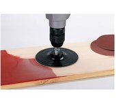 plato para taladro, fixoflex, vástago redondo 8mm ø125mm 2223000 wolfcraft