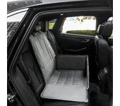 Transportín para perros y mascotas, funda para asiento de coche, bolsa para cachorros y gatos, hamaca plegable de viaje para coche, cesta impermeable para perros, transportadores para mascotas 100 50cm negro