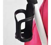 Portabotellas para cochecito de bebé, carrito, bicicleta, botella de agua de liberación rápida, portavasos One Size