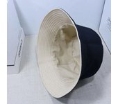 Gorra de pescador de dos caras de color sólido para hombre y mujer, sombrero para el sol, sombrero de pescador reversible, gorra panamá de verano, gorros para pescar al sol