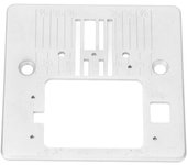 Placa de aguja para máquina de coser Q235 de acero de 7,8 x 7,7 cm, para puntada recta, para Singer